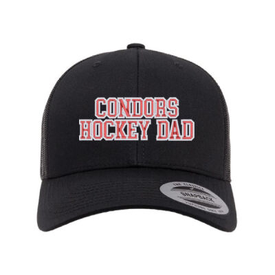 YP Classics Adult Hockey Dad Embroidered Trucker Cap Thumbnail