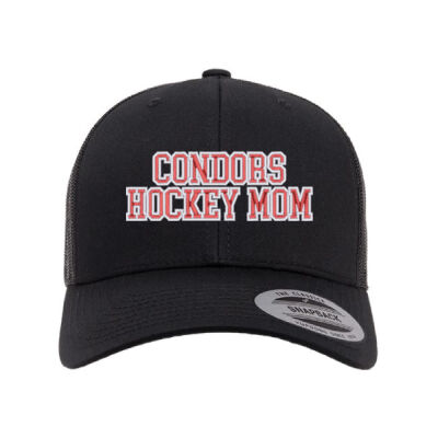 YP Classics Adult Hockey Mom Embroidered Trucker Cap Thumbnail