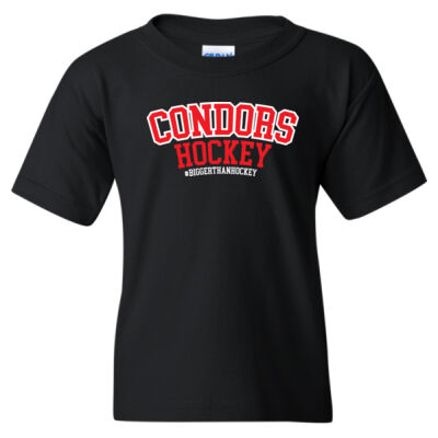 Gildan Youth Condors Hockey Printed T-Shirt Thumbnail