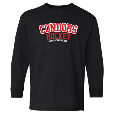 Gildan Youth Condors Hockey Printed Long Sleeve Thumbnail