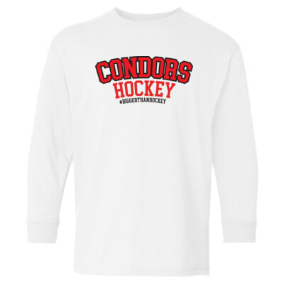 Gildan Youth Condors Hockey Printed Long Sleeve Thumbnail
