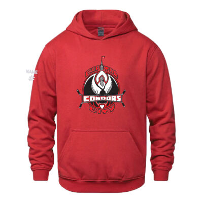 Vault Youth Capital Condors Crest Printed Hoodie Thumbnail