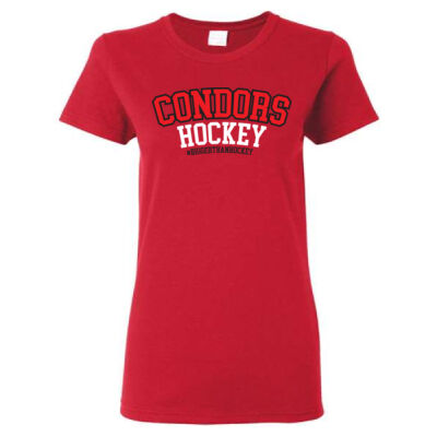 Gildan Women's Condors Hockey Printed T-Shirt Thumbnail