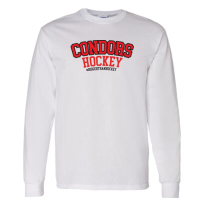 Gildan Unisex Condors Hockey Printed Long Sleeve Thumbnail