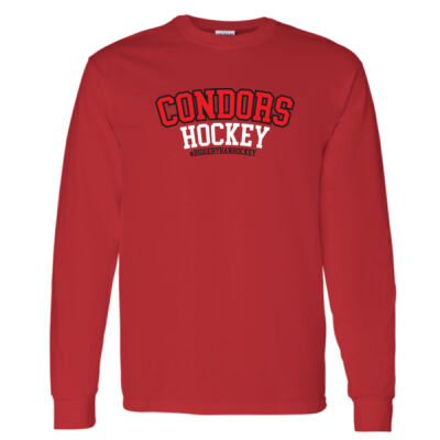 Gildan Unisex Condors Hockey Printed Long Sleeve Thumbnail