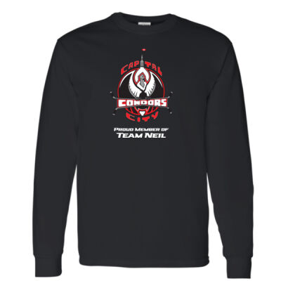 Gildan Unisex Team Neil Printed Long Sleeve Thumbnail