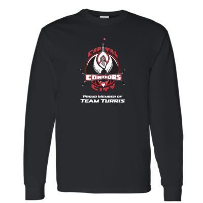 Gildan Unisex Team Turris Printed Long Sleeve Thumbnail